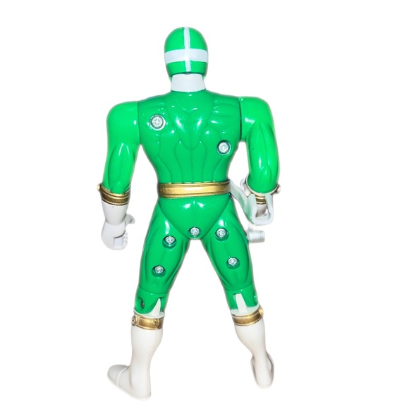 1999 Bandai Mighty Morphin Power Ranger Lightspeed Rescue Green Ranger - Picture 2 of 4